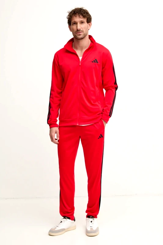adidas Φόρμα adidas 3S TR TT TS χρώμα: κόκκινο, JI8852