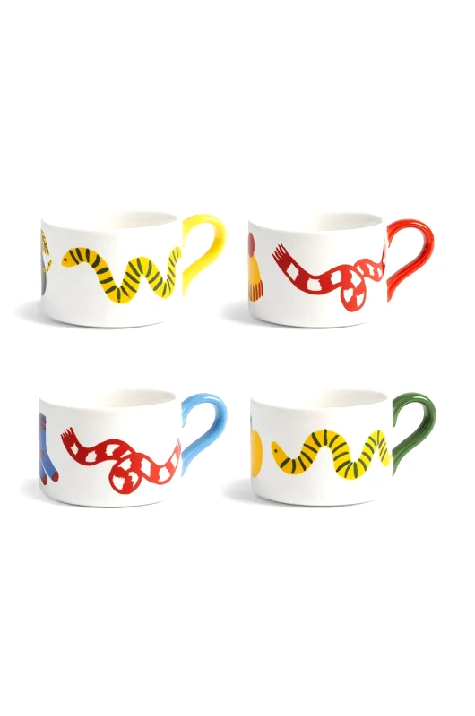 &k amsterdam Σετ φλιτζάνια &k amsterdam haines 4-pack