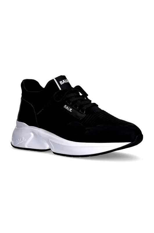 BALR. Αθλητικά BALR. Brand Luxe Knitted Runner χρώμα: μαύρο, B1513.1024