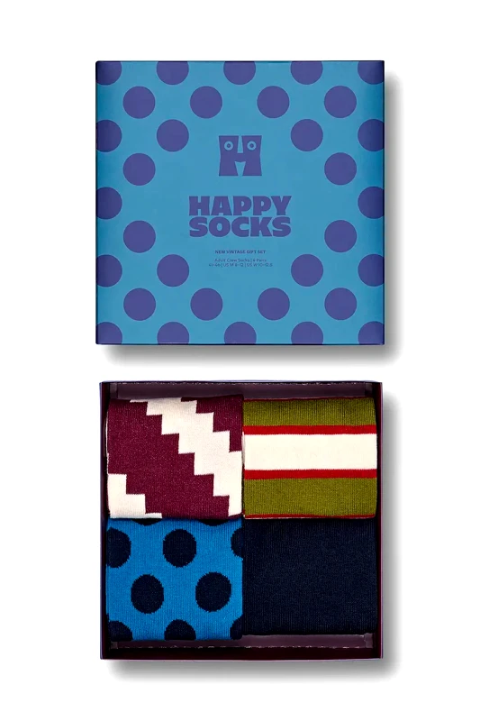 Happy Socks Κάλτσες Happy Socks GIFTBOX 4-pack P001815