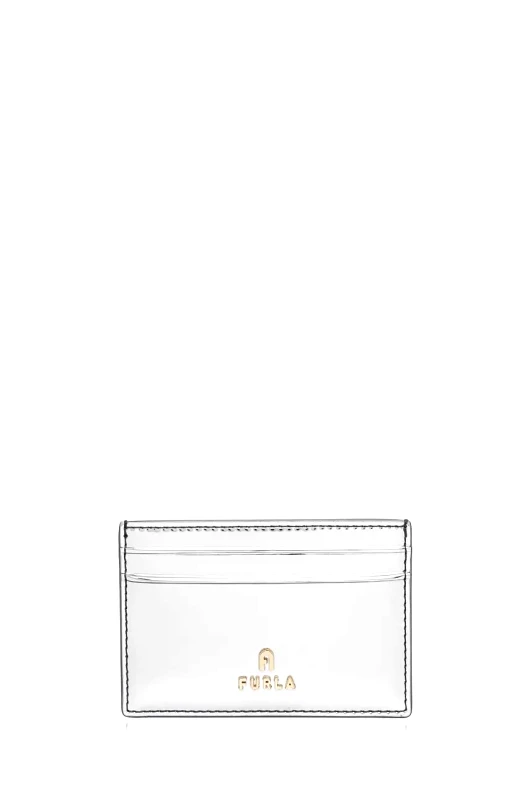 Furla Θήκη για κάρτες Furla χρώμα: ασημί, WP00305.BX2052.Y3000