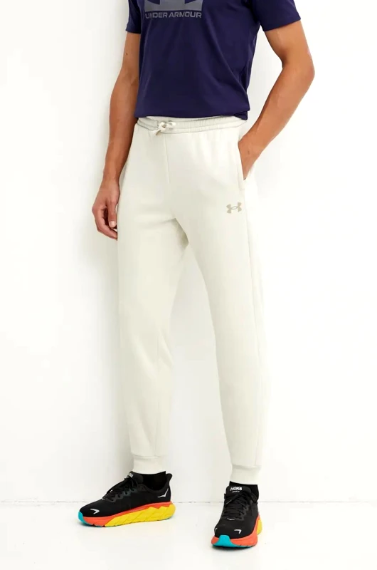 Under Armour Παντελόνι φόρμας Under Armour Armour Fleece Pro χρώμα: μπεζ, 1386586