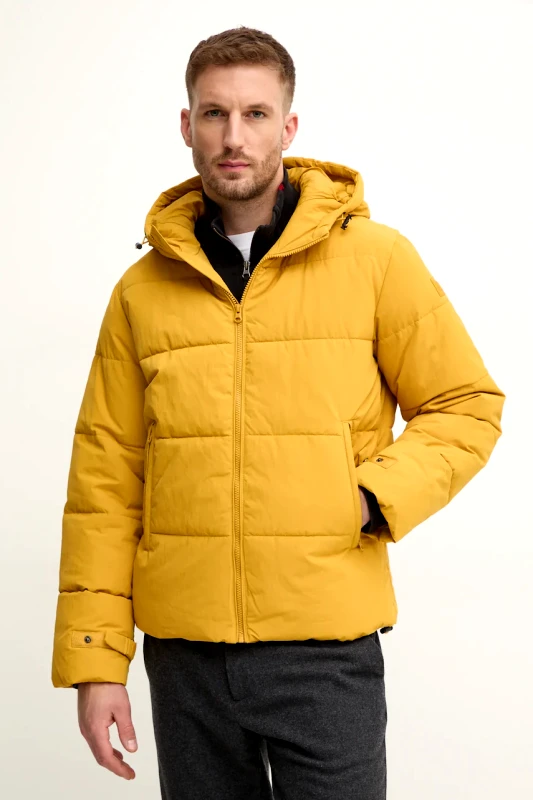 United Colors of Benetton Μπουφάν United Colors of Benetton χρώμα: κίτρινο, 2IARUN05O
