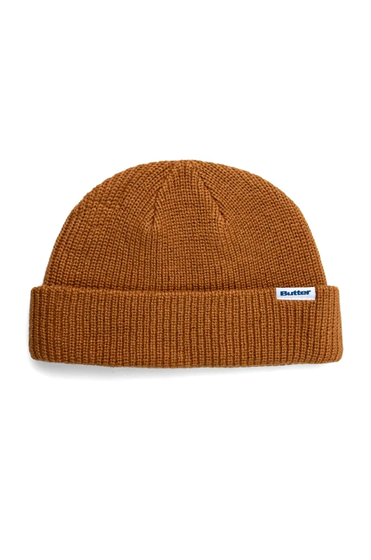 Butter Goods Καπέλο Butter Goods Wharfie Beanie χρώμα: καφέ, BG243810