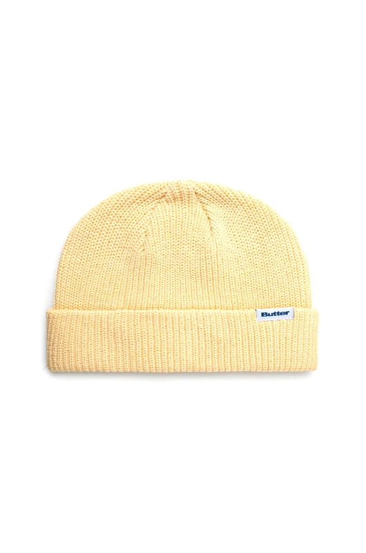 Butter Goods Καπέλο Butter Goods Wharfie Beanie χρώμα: μπεζ, BG243810