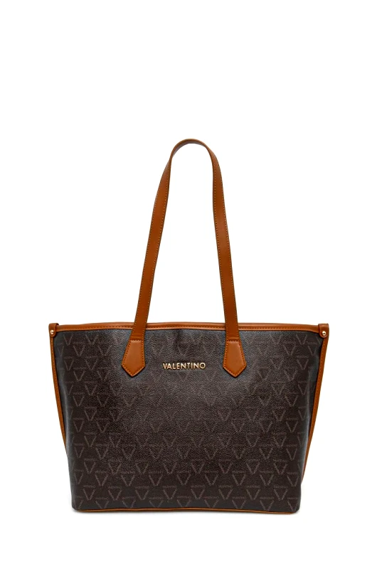 Valentino Bags Τσάντα Valentino Bags χρώμα: καφέ, VBS8GT02