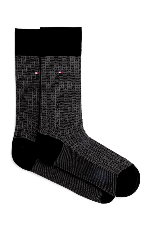 Tommy Hilfiger Κάλτσες Tommy Hilfiger χρώμα: μαύρο, 701230606