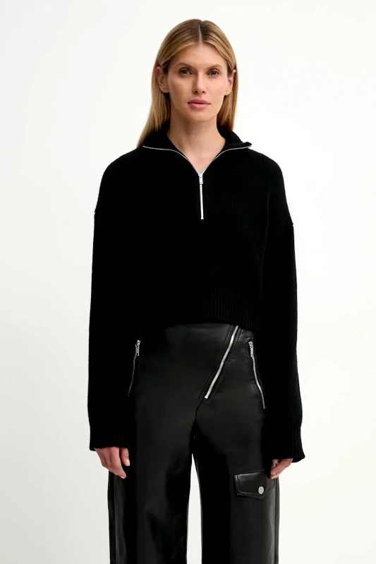 Nanushka Μάλλινο πουλόβερ Nanushka SONORE γυναικείο, χρώμα: μαύρο, NW24FWSW42500