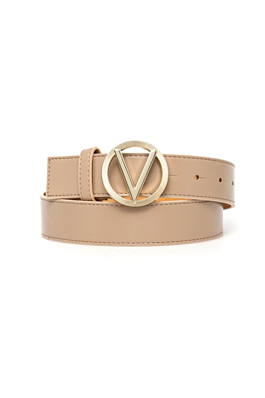 Valentino Bags Ζώνη Valentino Bags χρώμα: μπεζ, VCS7VQ03NAP