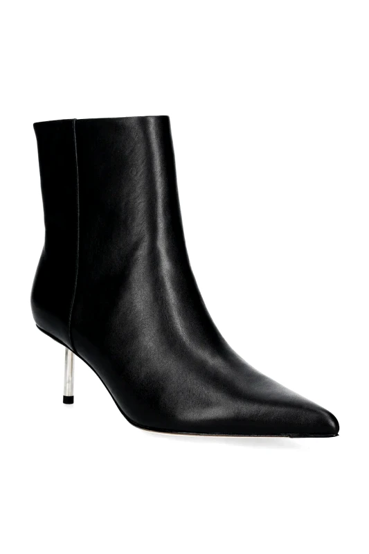 Stand Studio Δερμάτινες μπότες Stand Studio Madison Studded Boot γυναικείες, χρώμα: μαύρο, 66335-7770