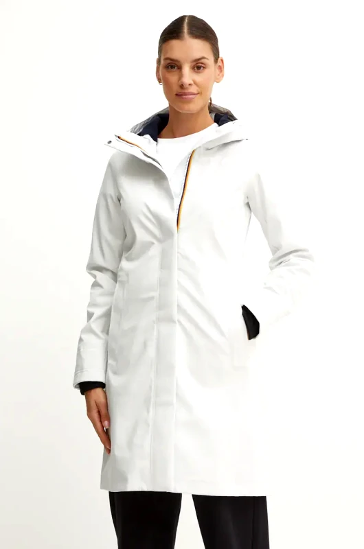 K-way Μπουφάν K-Way χρώμα: άσπρο, K21489W