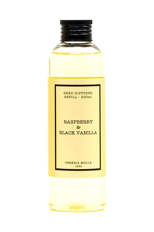 Cereria Molla Προμήθεια για τον διαχυτήρα αρωμάτων Cereria Molla Raspberry and Black Van 200 ml