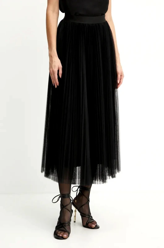 Forte Forte Φούστα Forte Forte χρώμα: μαύρο, 13294_my skirt