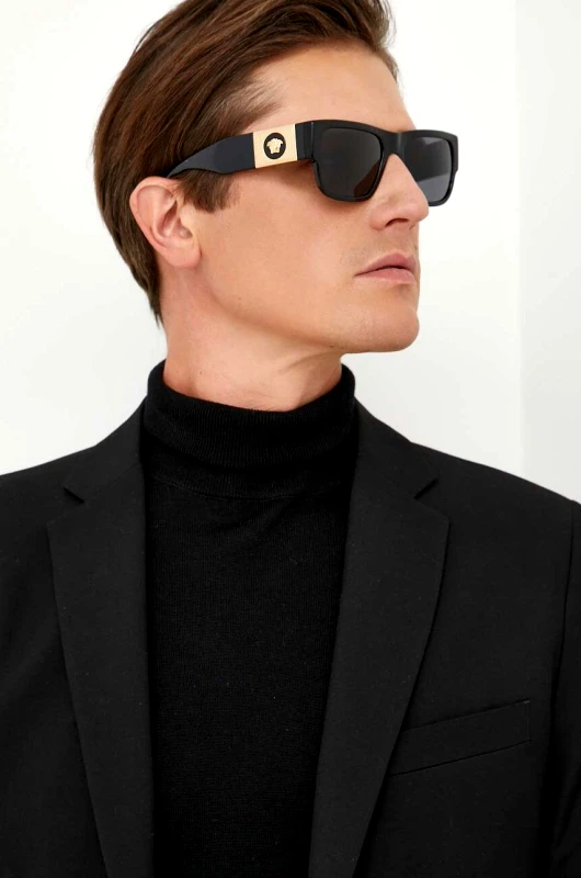 Versace Γυαλιά ηλίου Versace χρώμα: μαύρο