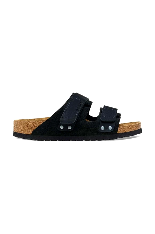 Birkenstock Παντόφλες σουέτ Birkenstock Uji γυναικείες, χρώμα: μαύρο, 1024832