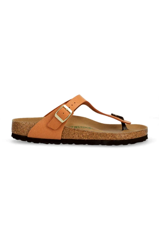 Birkenstock Σαγιονάρες Birkenstock Gizeh χρώμα: καφέ, 1025062
