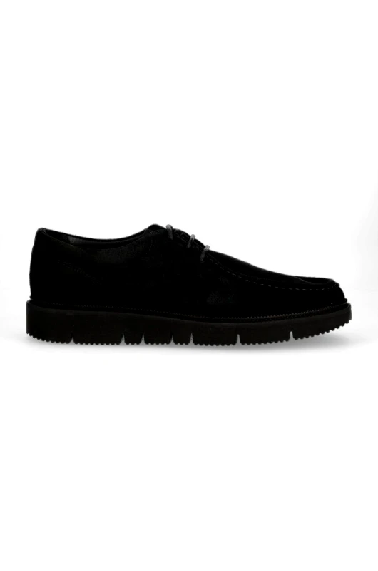 Garment Project Σουέτ κλειστά παπούτσια GARMENT PROJECT Eilo Vibram Low χρώμα: μαύρο, GP2469