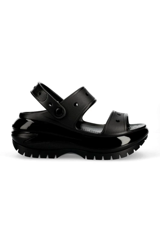 Crocs Παντόφλες Crocs Classic Mega Crush Sandal Classic Mega Crush Sandal χρώμα: μαύρο, 27989 IC0434 207989