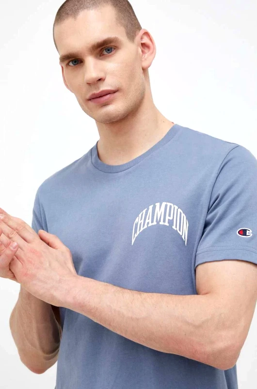 Champion Βαμβακερό μπλουζάκι Champion
