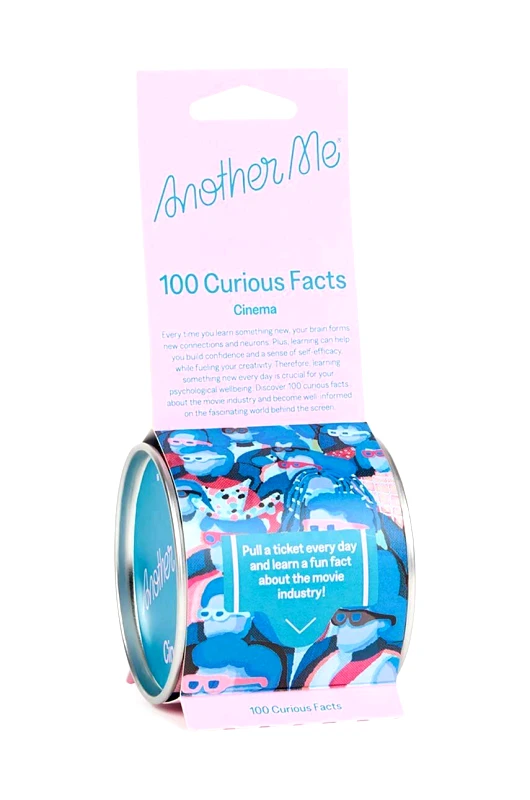 Another Me Σετ αυτοκόλλητων σημειώσεων Another Me 100 Curious Facts, Cinema, English