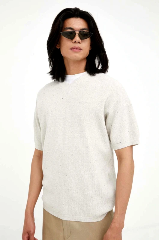 American Vintage Πουλόβερ American Vintage χρώμα: μπεζ