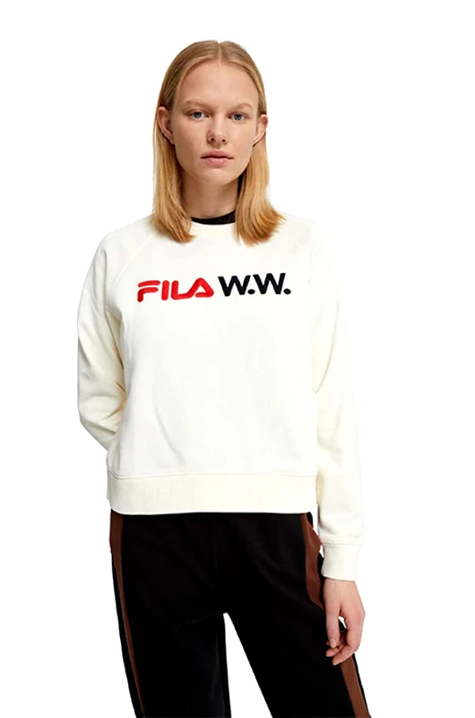 Wood Wood Μπλούζα Wood Wood Elena x FIla χρώμα: άσπρο