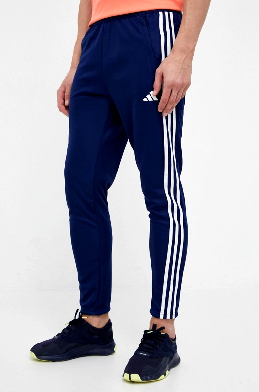 adidas Performance Παντελόνι προπόνησης adidas Performance Train Essentials 3-Stripes Train Essentials 3-Stripes χρώμα: ναυτικό μπλε IB8169