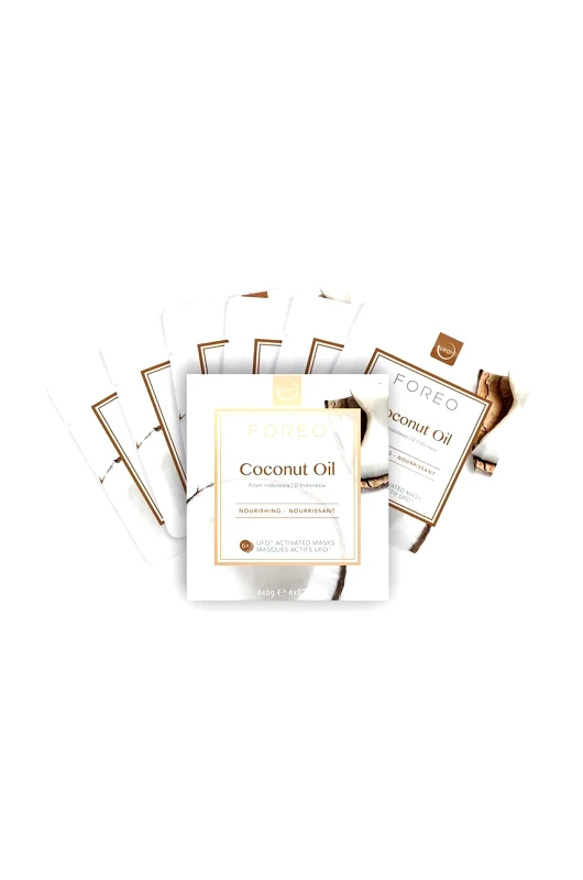 FOREO Ενεργή μάσκα βαθιάς θρέψης ufo FOREO Coconut Oil 6-pack