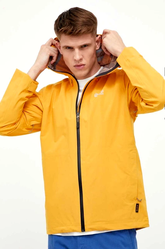 Jack Wolfskin Μπουφάν Jack Wolfskin Highest Peak χρώμα: κίτρινο