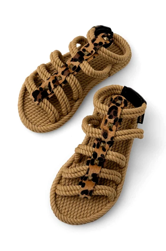 Bohonomad Σανδάλια Bohonomad Serengeti χρώμα: μπεζ, SRG.LEO.12WRS