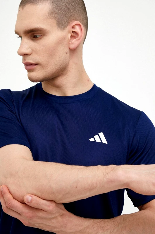 adidas Performance Μπλουζάκι προπόνησης adidas Performance Train Essentials Train Essentials χρώμα: ναυτικό μπλε IC0434 IC7429
