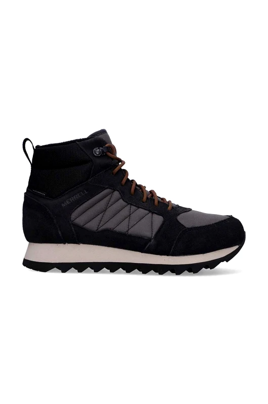 Merrell Αθλητικά Merrell Alpine Sneaker Mid Waterproof 2 χρώμα: μαύρο, Buty Merrell Alpine Sneaker Mid PLR WP 2 J004289