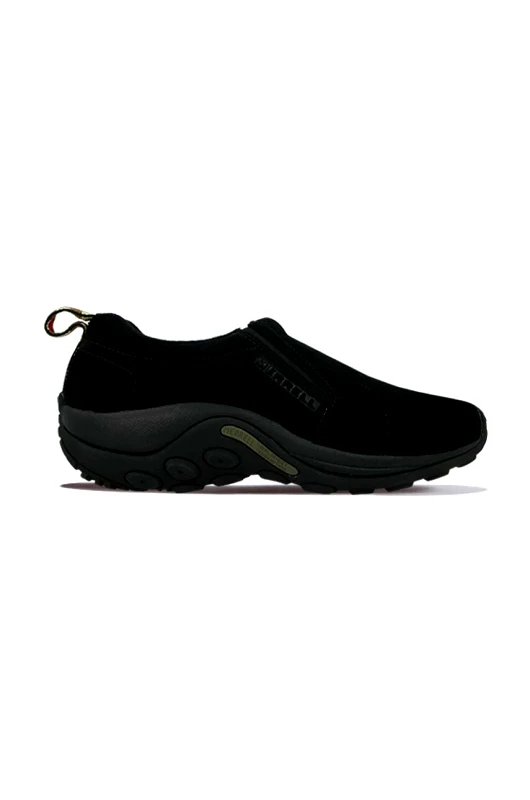 Merrell Σουέτ παπούτσια Merrell Jungle Moc χρώμα: μαύρο, BUTY MERRELL JUNGLE MOC J60825