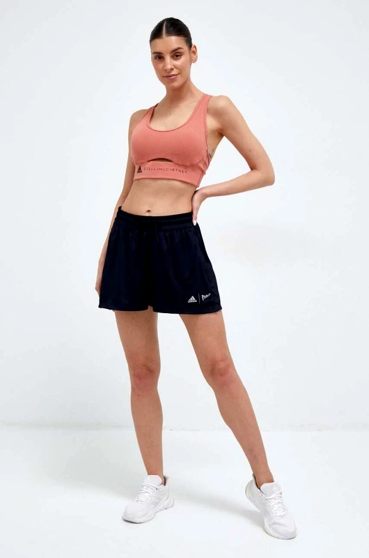 adidas Performance Σορτς τρεξίματος adidas Performance x Parley χρώμα: ναυτικό μπλε