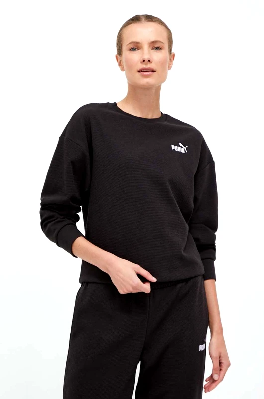 Puma Μπλούζα Puma χρώμα: μαύρο