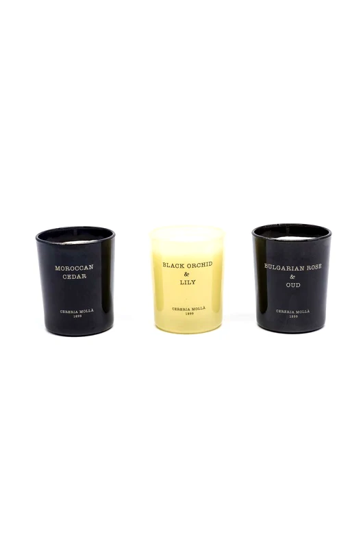 Cereria Molla Σετ με αρωματικά κεριά Cereria Molla Boutique 3-pack