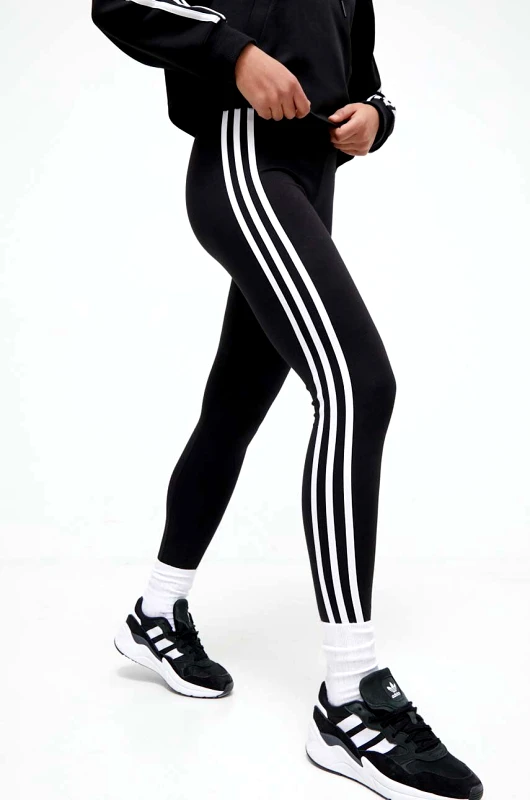 adidas Originals Κολάν adidas Originals 3-Stripe Leggings χρώμα: μαύρο, IP2968