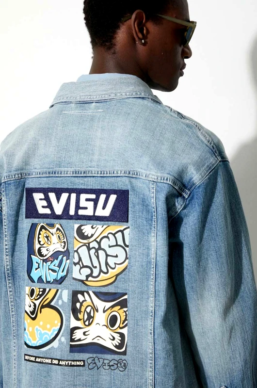 Evisu Τζιν μπουφάν Evisu ανδρικό