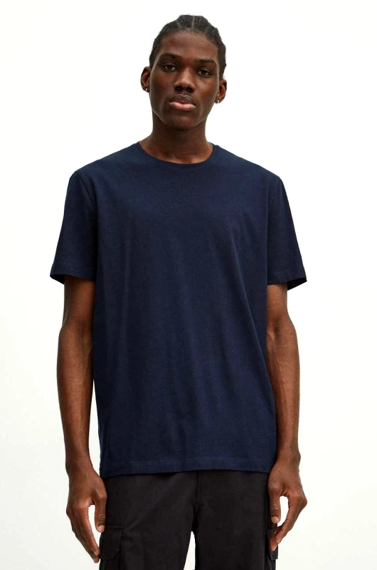 Medicine Βαμβακερό μπλουζάκι Medicine ανδρικό, χρώμα: ναυτικό μπλε