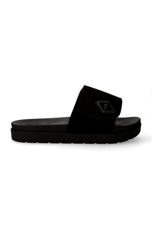 A-COLD-WALL* Παντόφλες A-COLD-WALL* Diamond Padded Slide χρώμα: μαύρο, ACWUF099