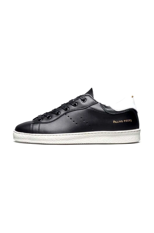 Filling Pieces Δερμάτινα αθλητικά παπούτσια Filling Pieces χρώμα: μαύρο