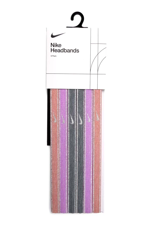 Nike Κορδέλες Nike Swoosh 6-pack χρώμα: γκρι