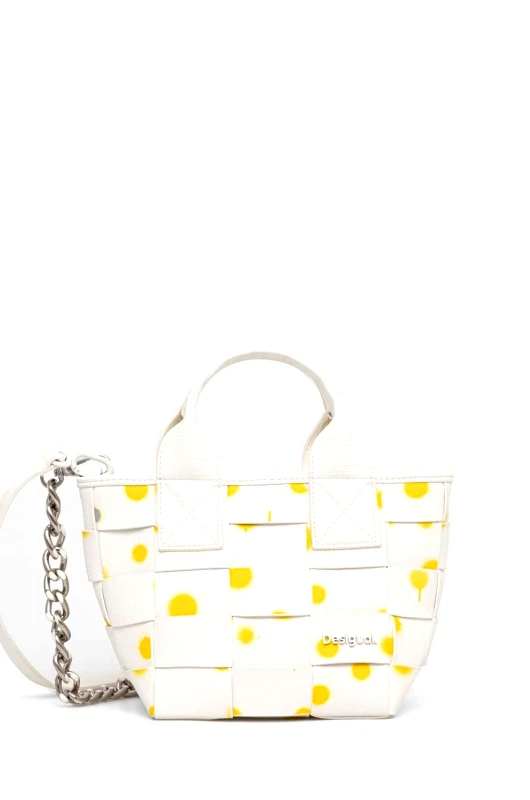 Desigual Τσάντα Desigual χρώμα: κίτρινο