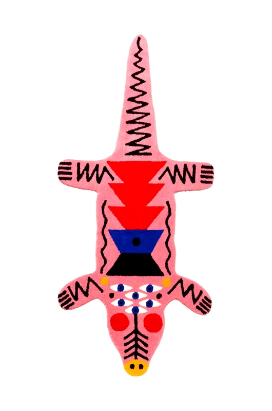 QeeBoo Χαλί QeeBoo Crocopink M