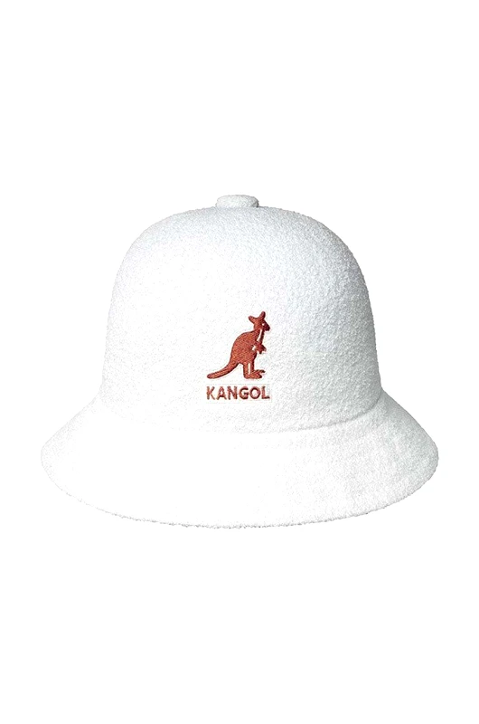 Kangol Καπέλο Kangol Kapelusz Kangol Big Logo Casual K3407 WHITE χρώμα: άσπρο