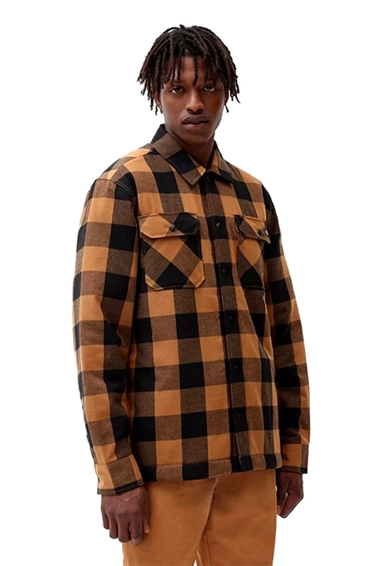 Μπουφάν Dickies Kurtka Dickies Sherpa Lined DK0A4XGRBD0 χρώμα: καφέ φωτογραφία