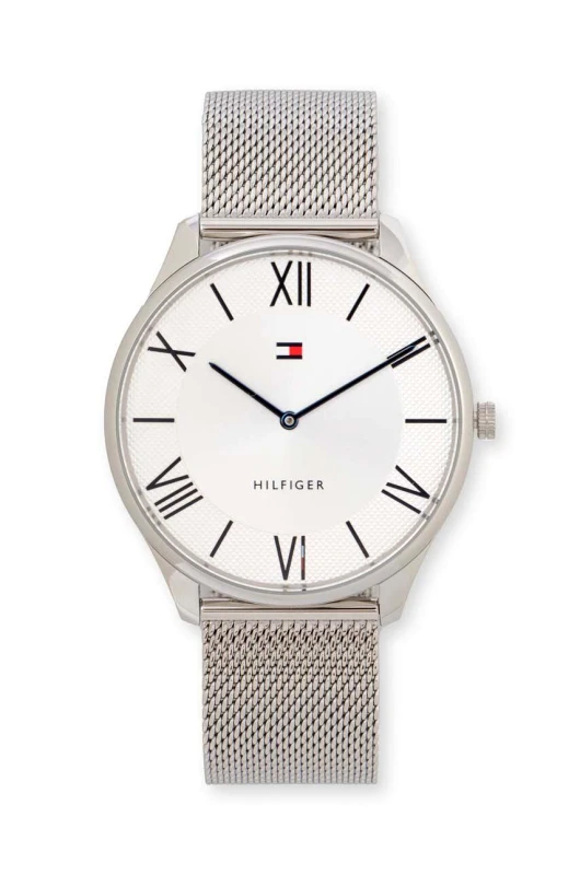 Tommy Hilfiger Ρολόι Tommy Hilfiger χρώμα: ασημί