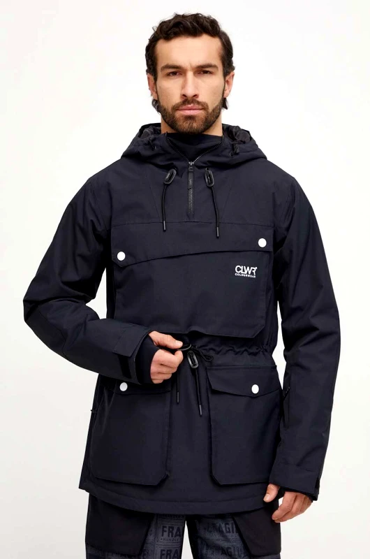 Colourwear Μπουφάν Colourwear Essential χρώμα: μαύρο