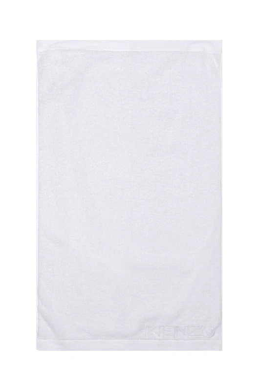 Kenzo Μικρή βαμβακερή πετσέτα Kenzo Iconic White 55x100?cm