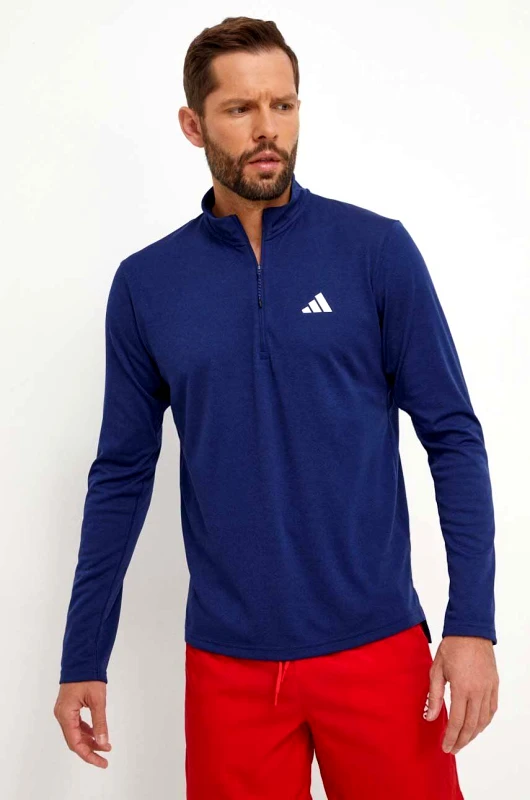 adidas Performance Φούτερ προπόνησης adidas Performance Training Essentials Heawyn Training Essentials χρώμα: ναυτικό μπλε IG2377 IT5447